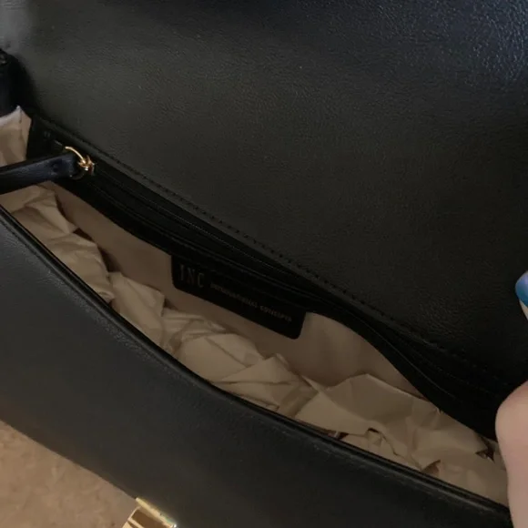 INC Faux Leather Crossbody - Picture 4 of 6